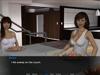 Animated MILF pleasures herself in Life Is Good Episode 1