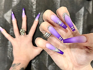 New Long Nails Shape - a Ballerina Shape (coffin)