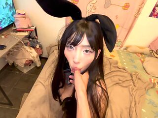 Latina bunny gets her wet pussy pounded after the Halloween party