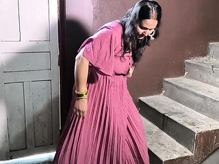 Desi Stepmom Puja Fucks Stepson Doggy Style - Horny MILF Blowjob & Taboo Sex