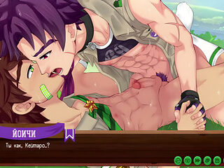 Yoichi Fucked Keitaro, Confessing His Love For Him (russian Voice)