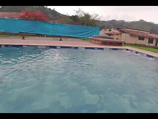 Sexy Colombian Lesbians Making Love