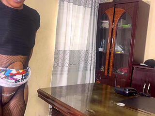 I Went to See My Old School Friend at Him Office and I Fuck Him Cock