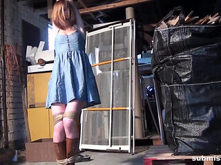Heavy Struggling Girl Controlled by Girl
