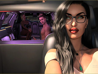 Lady Boss Megan Allows Her Secretary Nichole Giving Me a Blowjob