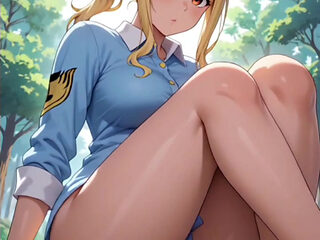 Hentai anime - My tits move when I move my ass on his cock to fuck rich
