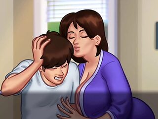 Xrgamers Hentai Debbie Flaunts Big Tits in Summer Cartoon
