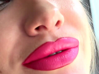 751 Real Passion for Her Big Pink Lips