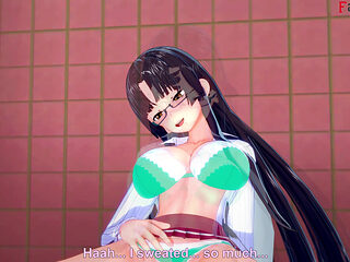 Hot teacher Rossweisse invites me to her house to fuck - HS DXD NTR Madness 13