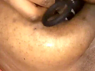 Pounding My Pussy with Big Dildo Butt Plug Deep Im My Arse