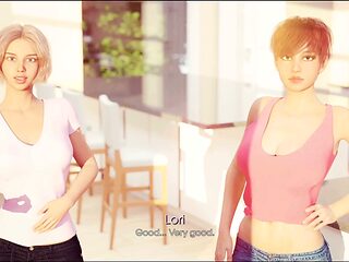 Erotic stories, hot blonde, visual novel