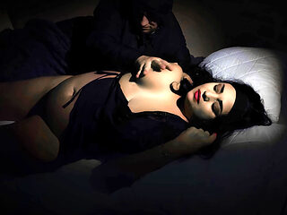 The monster is inside her