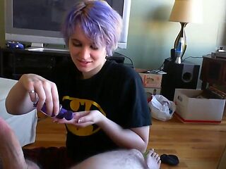 18yr old emo teen swallowing cum