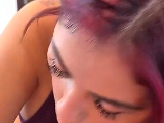 I Fuck a Stranger on a Bus and Make Her Cum in Her Beloved Leggings