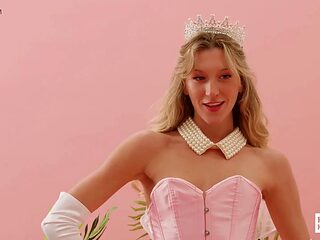 BTS - Addison Leads A Heated Photoshoot With Her Soft Figure