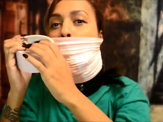 Multilayered Self-Gagging!