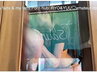 Couple Has Hard Lovey-dovey Sex With Her In A Swimsuit Sauna Sweaty Style! Amateur / Travel / Exposure / Pov / Personal Shooting / Hentai / Beauty / Shaved / Slender / English Subtitles