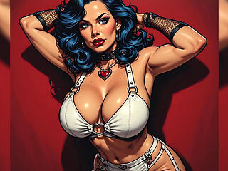 Pin-up Babe Art