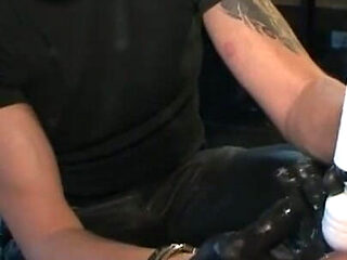 Tied up stretched in the ass fucked