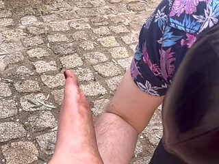 Cleaning My Dirty Feet...