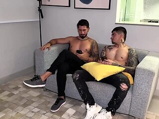Double Penetration with Hot Brazilian MILF and her Husband