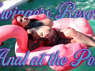 Swingers Resort - Anal at the Pool