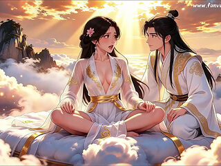 Ask Master Carnal Dual Cultivation, Chinese Classical Beauty, Who Will Leave You Unable to Oppose. Ai- Generated