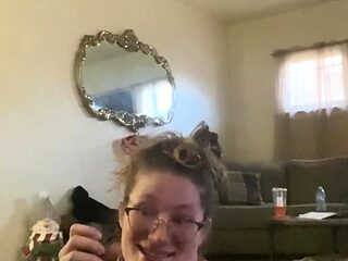 Big tit brunette MILF sucks and tit fucks a big cock