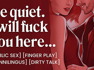 ASMR Audio Porn: Enemies to Lovers Risky Public Fuck at a Secret Party – Finger Play & Cunnilingus – Erotic Audio for Women