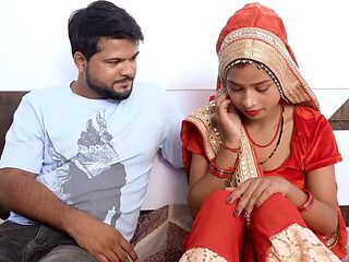 Shy Indian bride explores dark sensual pleasures in intimate moments