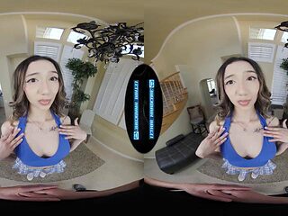 LETHAL HARDCORE VR - Cute Asian Babysitter Helps You Relieve Stress ft. Kimora Quin, Emma Rosie  Jerry Kovak: Porn
