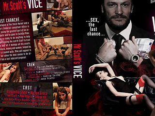 Mr. Scott's Vice: Bad Man Boss Stuffs & Throats Brunette in Anal Threesome