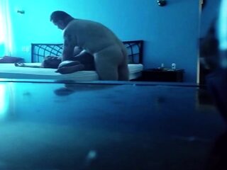 Latina girl sex with man who has ugly tattoos