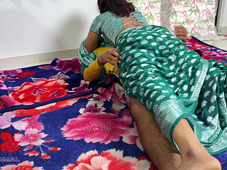 Komal Came to Sleep on B.ed., but Her Husband Was Very Tired, so She Refused to Him.