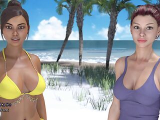 Where the heart truly lies in a hot visual novel featuring big booties and busty babes