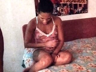 Stepfather seduces stepsister in forbidden lust