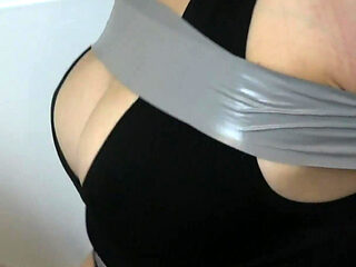 Lilly in: She Got Taped up, Tape Wrap Gagged and Questioned!