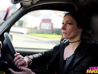 Fake Taxi - Horny Blonde Teen Gets Creampie from Student Cock