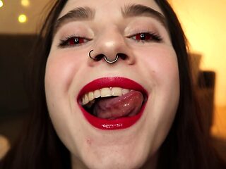 Pale amateur teen brunette Lynn Love