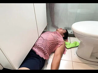 KiffaFeet Dominates Foot Slave After Shower - Trampling & Worship in HD