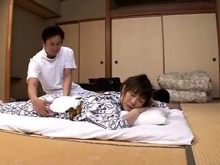 Sexy erotic massage with asian milf fingered by Anita