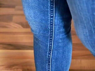Wooden Sandals on Wood - Intense Clicking, Asmr Steps in Jeans