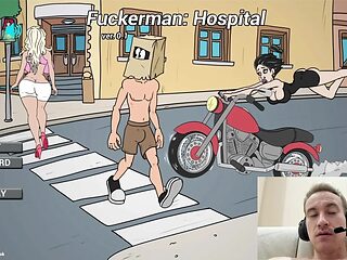 Hospital nurse with massive tits sucks my huge cock in dirty deepthroat