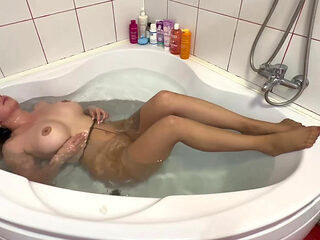 Hold My Breath Underwater,finger and Squirt in Pantyhose