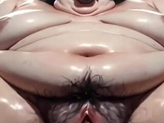 Virgin SSBBW with Hairy Pussy in Bondage - Scared but Desperate for First Cock
