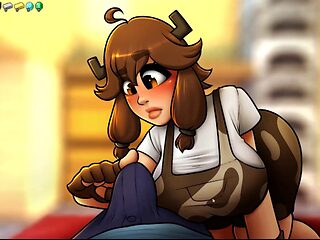 Girl want, knead, creampied