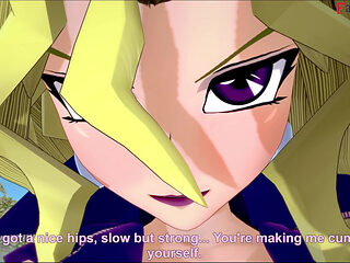 Mai Valentine having sex - Yu Gi Oh
