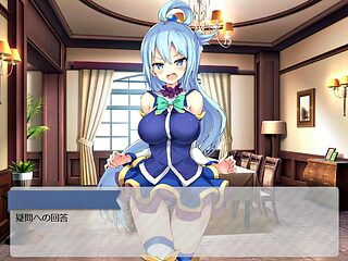 Konosuba Parody: Sluts Seduction Resists His Will
