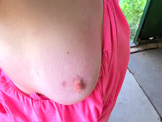 Boobs Beating Complete Session - Puffy and Red