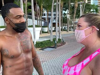 Hollywood Butt Surrenders to Interracial Passion